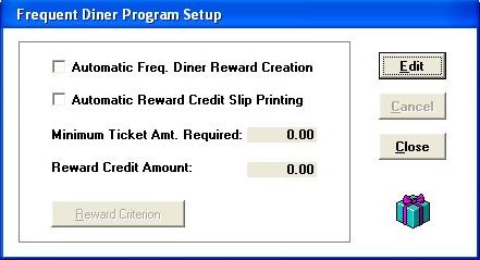 restaurant customer reward system